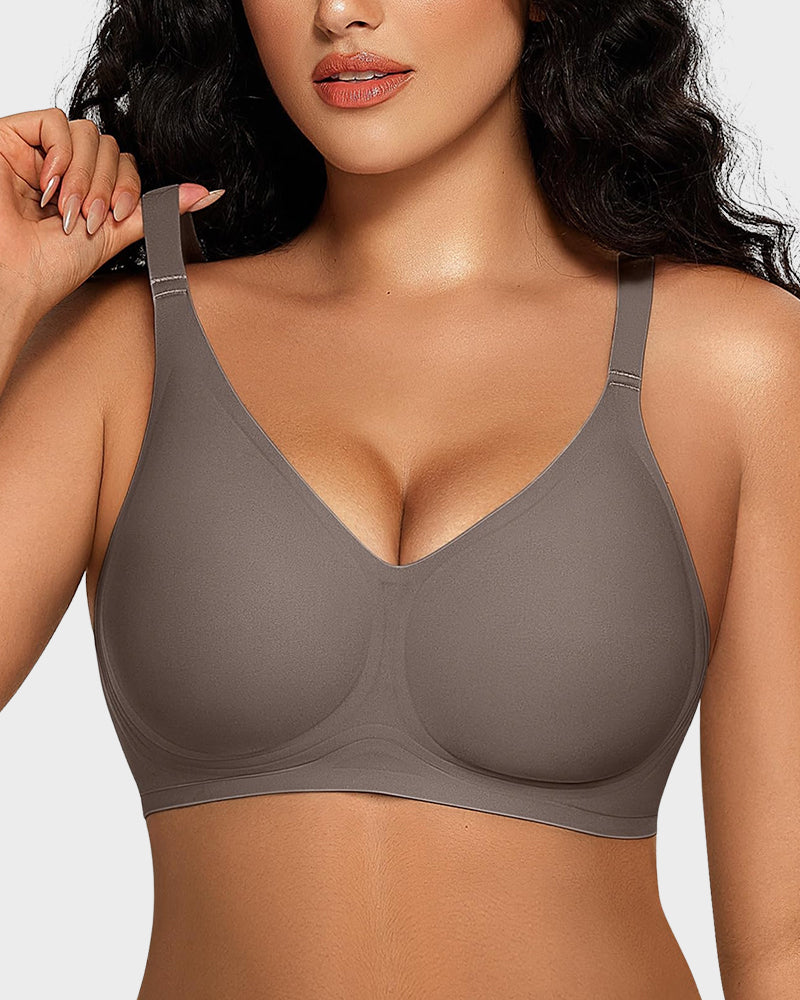 SEAMLESS SOFT COMFORT JELLY STRIP WIRELESS BRA